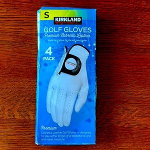 Kirkland signature, premium, Cabretta, leather golf gloves